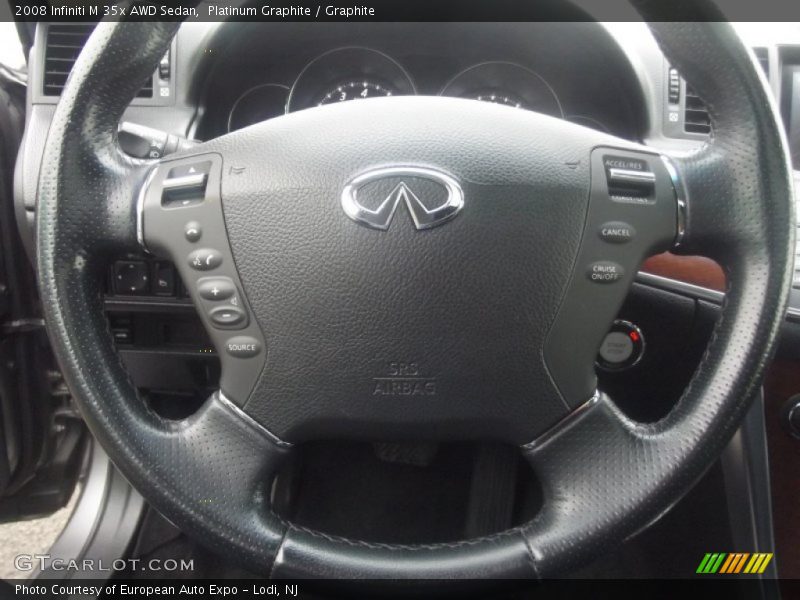 Platinum Graphite / Graphite 2008 Infiniti M 35x AWD Sedan