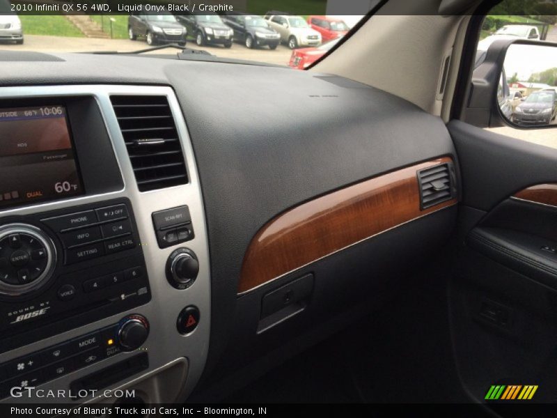 Liquid Onyx Black / Graphite 2010 Infiniti QX 56 4WD