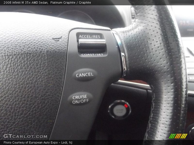 Platinum Graphite / Graphite 2008 Infiniti M 35x AWD Sedan