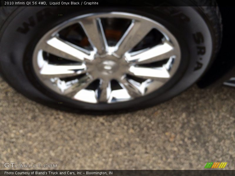 Liquid Onyx Black / Graphite 2010 Infiniti QX 56 4WD
