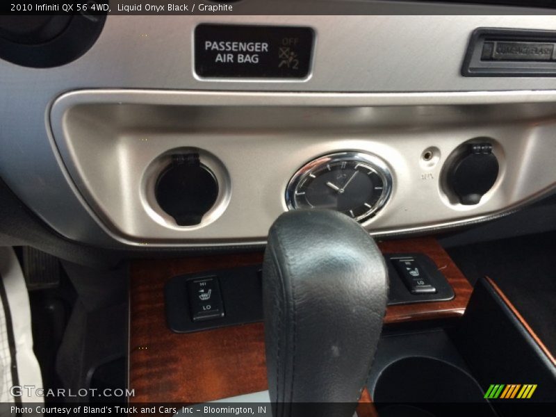 Liquid Onyx Black / Graphite 2010 Infiniti QX 56 4WD
