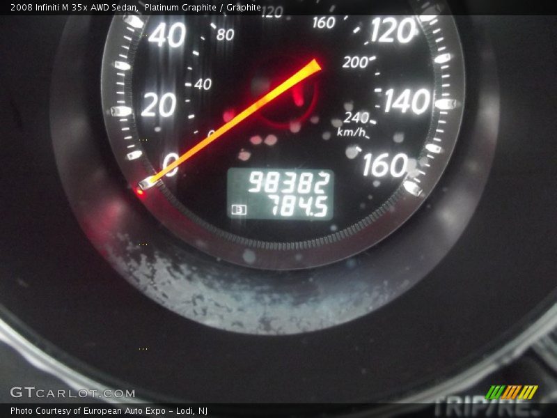 Platinum Graphite / Graphite 2008 Infiniti M 35x AWD Sedan