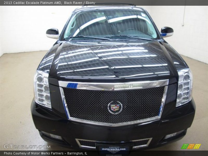 Black Raven / Ebony 2013 Cadillac Escalade Platinum AWD