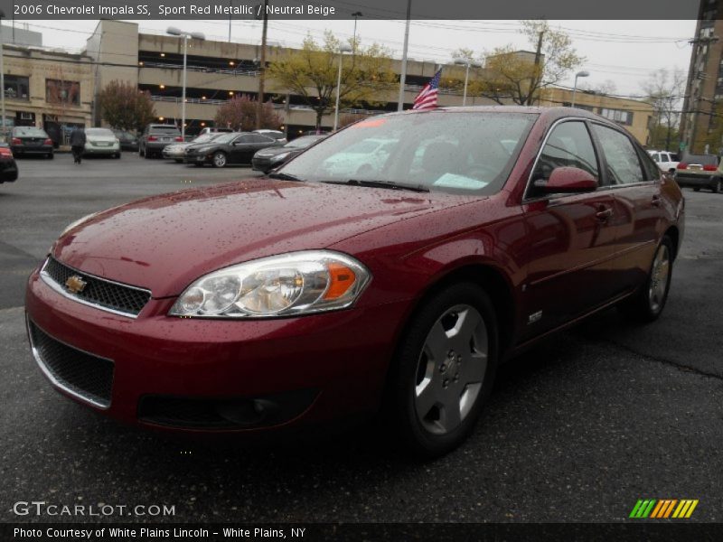 Sport Red Metallic / Neutral Beige 2006 Chevrolet Impala SS