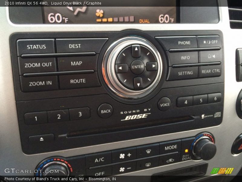Liquid Onyx Black / Graphite 2010 Infiniti QX 56 4WD