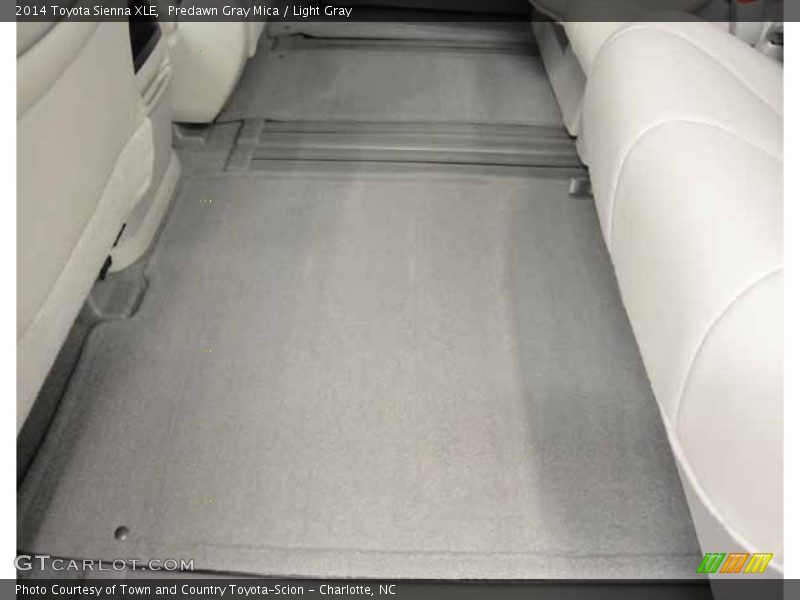 Predawn Gray Mica / Light Gray 2014 Toyota Sienna XLE