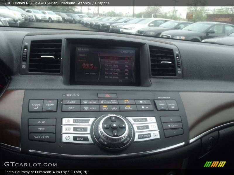 Platinum Graphite / Graphite 2008 Infiniti M 35x AWD Sedan