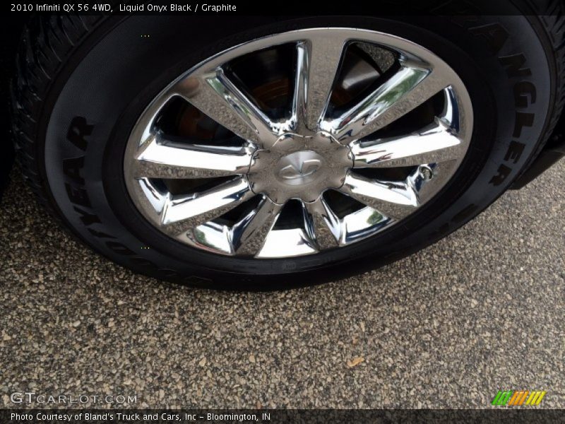 Liquid Onyx Black / Graphite 2010 Infiniti QX 56 4WD