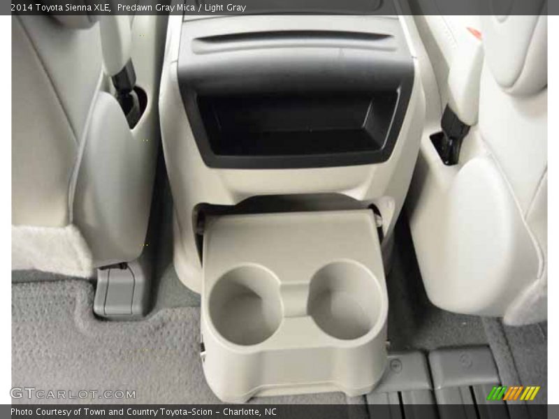 Predawn Gray Mica / Light Gray 2014 Toyota Sienna XLE