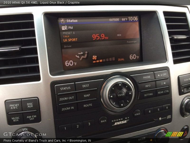 Liquid Onyx Black / Graphite 2010 Infiniti QX 56 4WD
