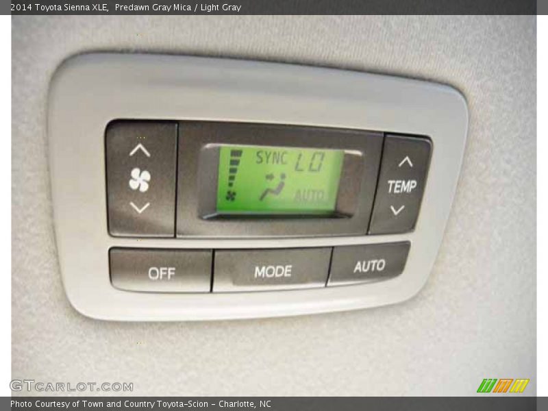 Predawn Gray Mica / Light Gray 2014 Toyota Sienna XLE