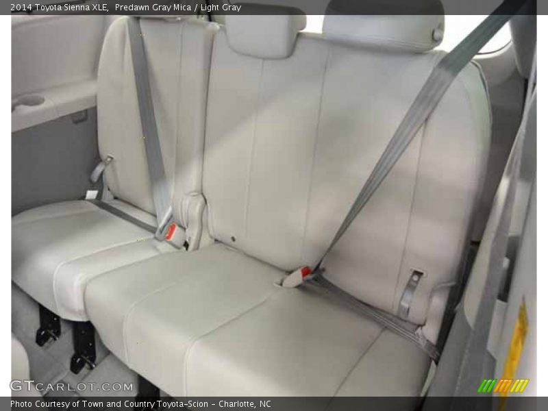 Predawn Gray Mica / Light Gray 2014 Toyota Sienna XLE