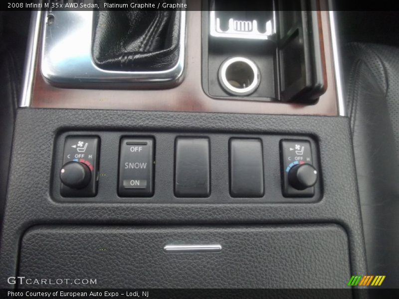 Platinum Graphite / Graphite 2008 Infiniti M 35x AWD Sedan
