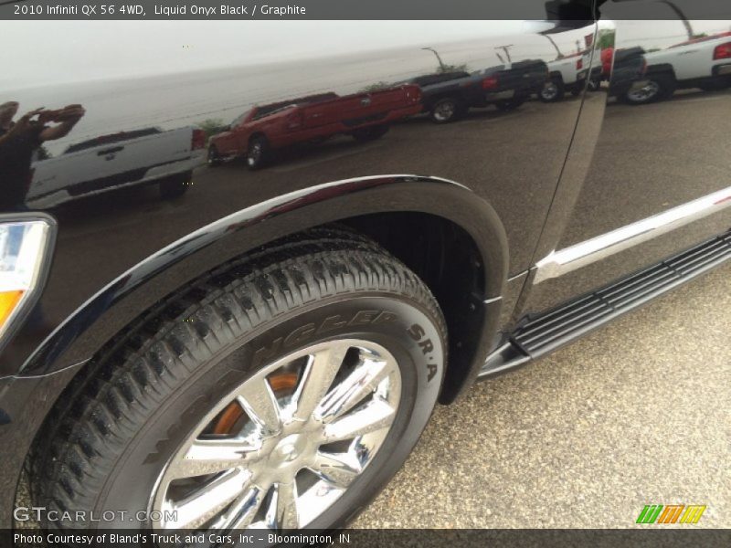 Liquid Onyx Black / Graphite 2010 Infiniti QX 56 4WD