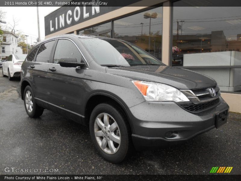 Polished Metal Metallic / Gray 2011 Honda CR-V SE 4WD