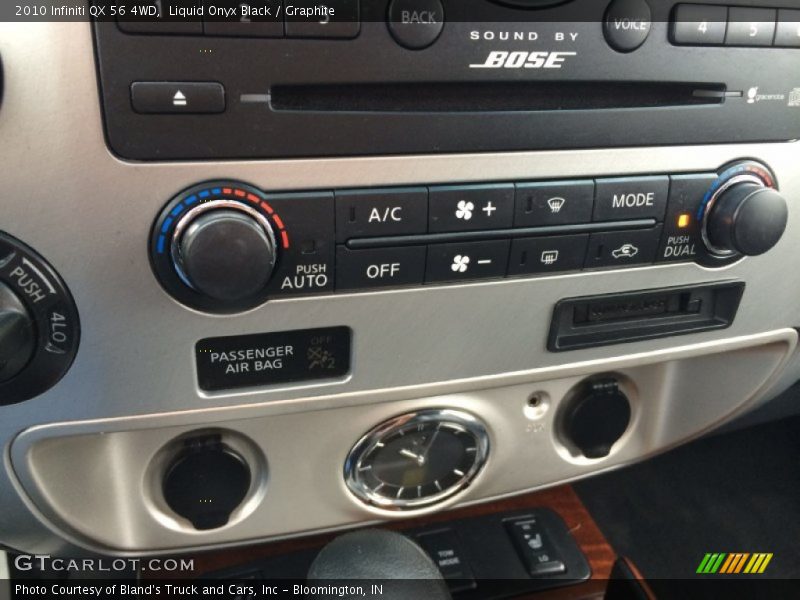 Liquid Onyx Black / Graphite 2010 Infiniti QX 56 4WD