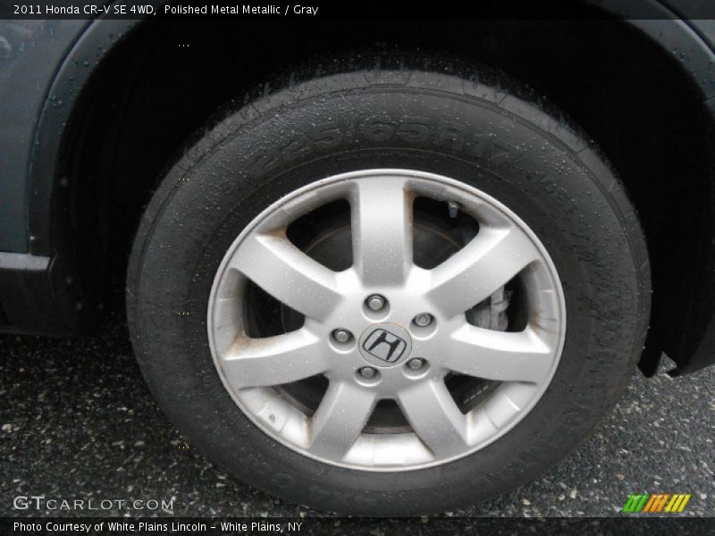Polished Metal Metallic / Gray 2011 Honda CR-V SE 4WD
