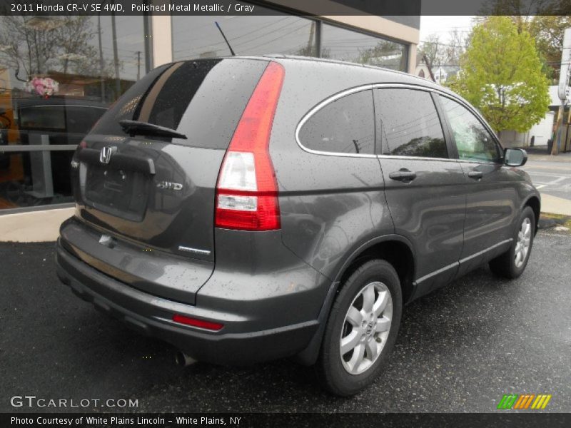 Polished Metal Metallic / Gray 2011 Honda CR-V SE 4WD