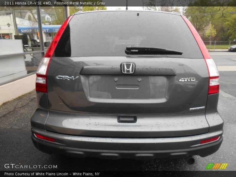 Polished Metal Metallic / Gray 2011 Honda CR-V SE 4WD