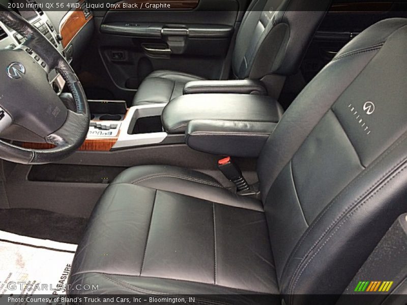 Liquid Onyx Black / Graphite 2010 Infiniti QX 56 4WD