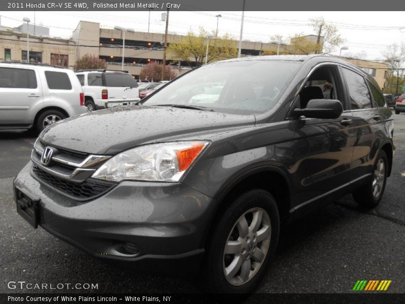 Polished Metal Metallic / Gray 2011 Honda CR-V SE 4WD