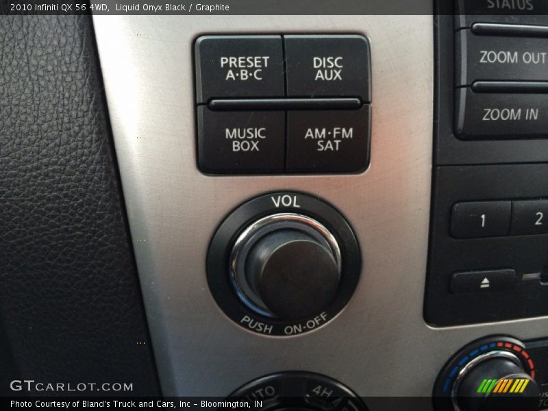 Liquid Onyx Black / Graphite 2010 Infiniti QX 56 4WD