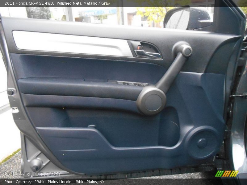 Polished Metal Metallic / Gray 2011 Honda CR-V SE 4WD