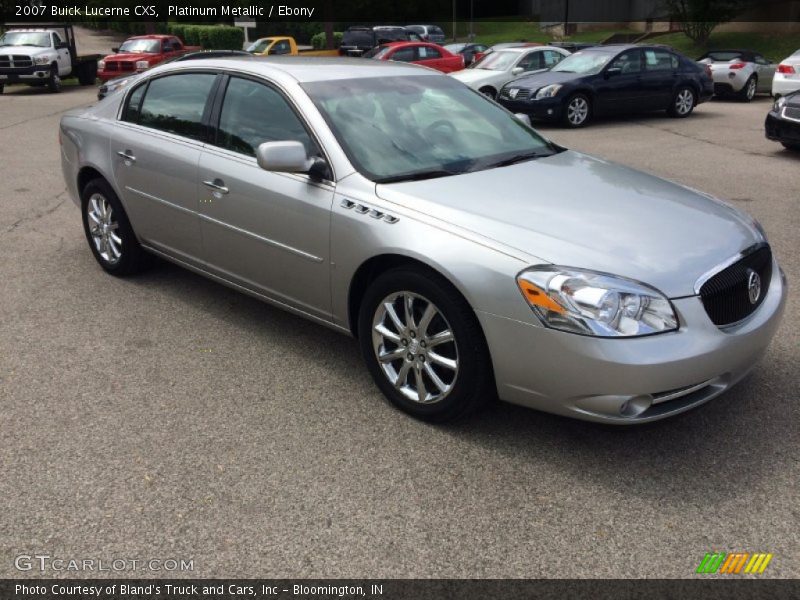 Platinum Metallic / Ebony 2007 Buick Lucerne CXS