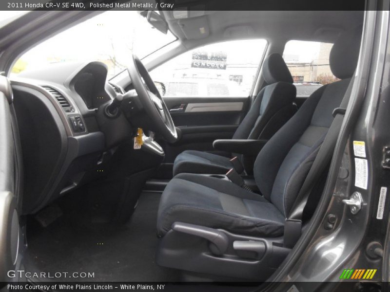 Polished Metal Metallic / Gray 2011 Honda CR-V SE 4WD