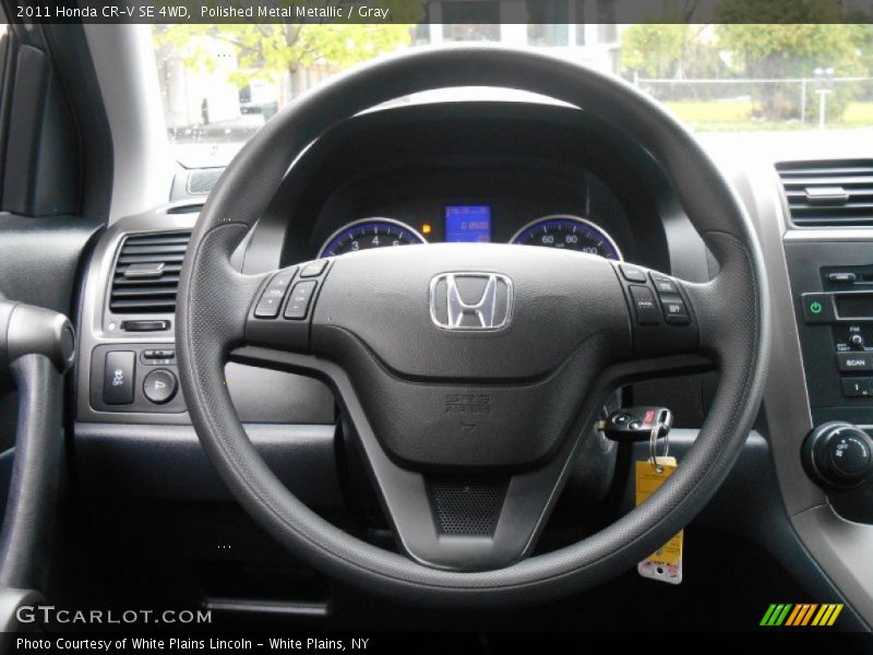 Polished Metal Metallic / Gray 2011 Honda CR-V SE 4WD