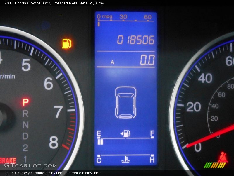 Polished Metal Metallic / Gray 2011 Honda CR-V SE 4WD