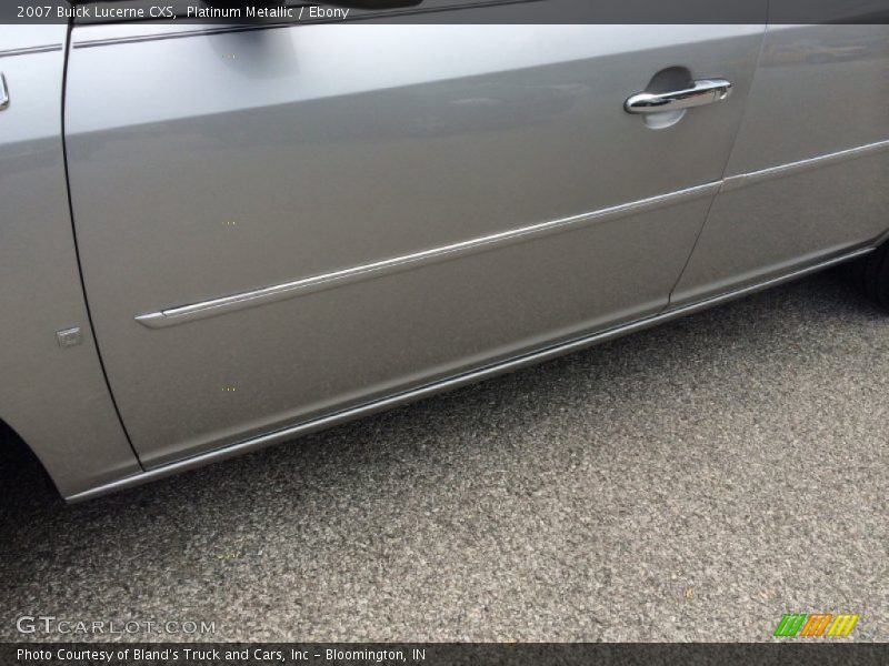 Platinum Metallic / Ebony 2007 Buick Lucerne CXS