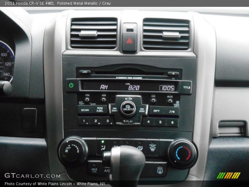 Polished Metal Metallic / Gray 2011 Honda CR-V SE 4WD