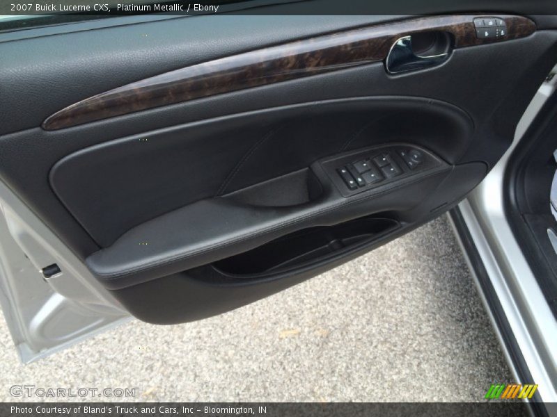 Platinum Metallic / Ebony 2007 Buick Lucerne CXS
