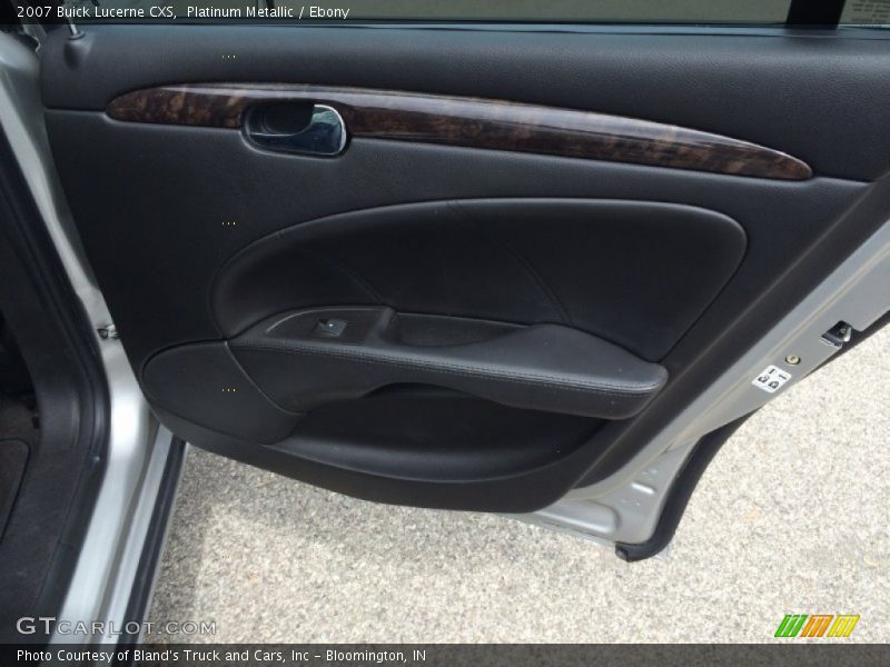Platinum Metallic / Ebony 2007 Buick Lucerne CXS
