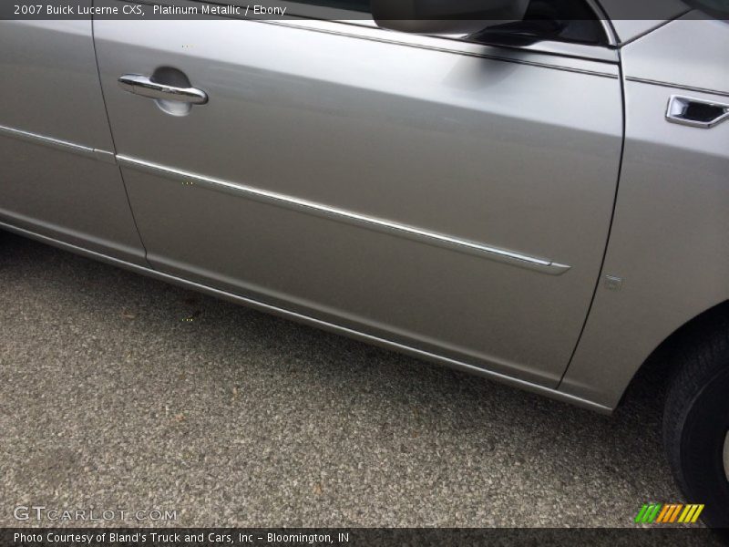 Platinum Metallic / Ebony 2007 Buick Lucerne CXS