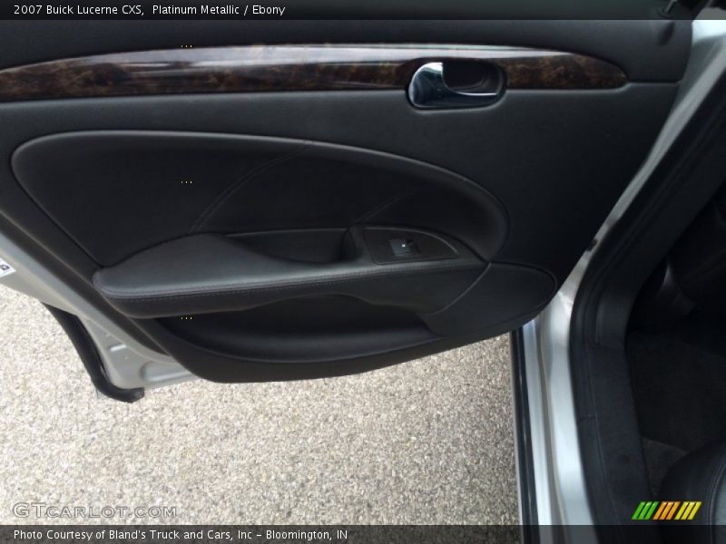 Platinum Metallic / Ebony 2007 Buick Lucerne CXS