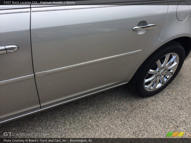Platinum Metallic / Ebony 2007 Buick Lucerne CXS