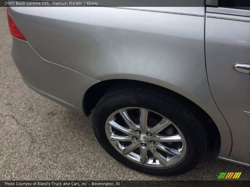 Platinum Metallic / Ebony 2007 Buick Lucerne CXS