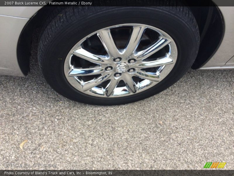 Platinum Metallic / Ebony 2007 Buick Lucerne CXS