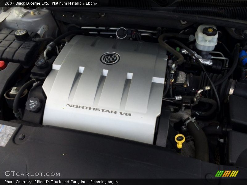 Platinum Metallic / Ebony 2007 Buick Lucerne CXS