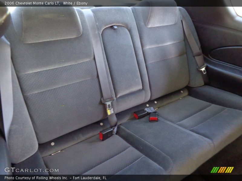 Rear Seat of 2006 Monte Carlo LT