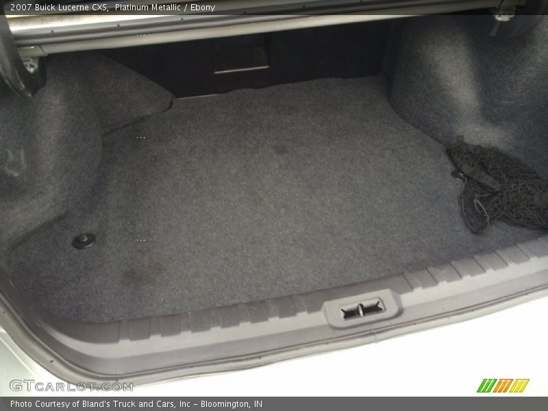 Platinum Metallic / Ebony 2007 Buick Lucerne CXS