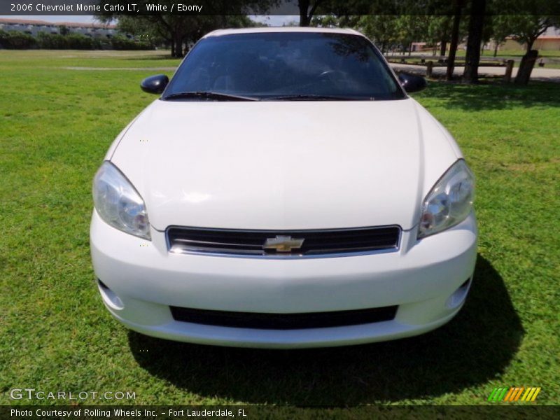 White / Ebony 2006 Chevrolet Monte Carlo LT