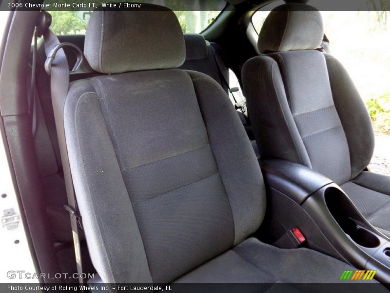 White / Ebony 2006 Chevrolet Monte Carlo LT
