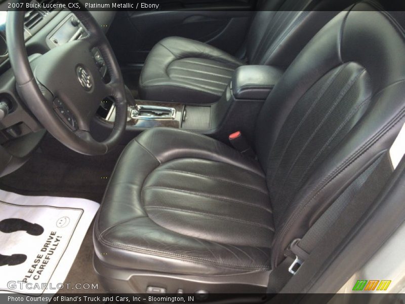 Platinum Metallic / Ebony 2007 Buick Lucerne CXS