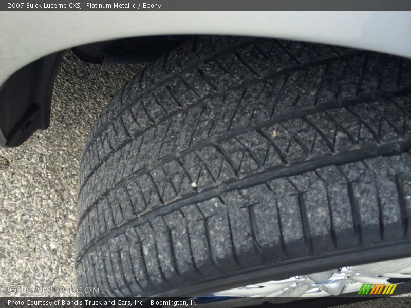 Platinum Metallic / Ebony 2007 Buick Lucerne CXS