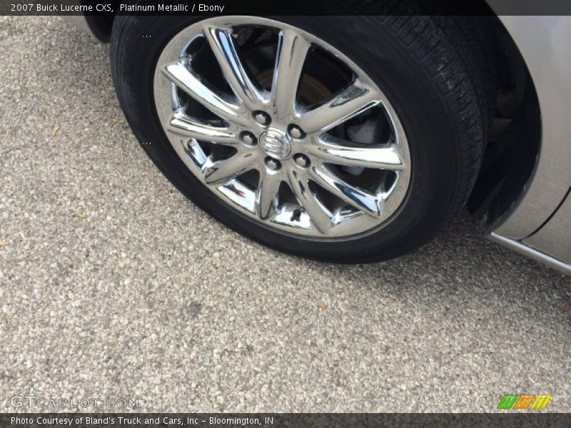 Platinum Metallic / Ebony 2007 Buick Lucerne CXS