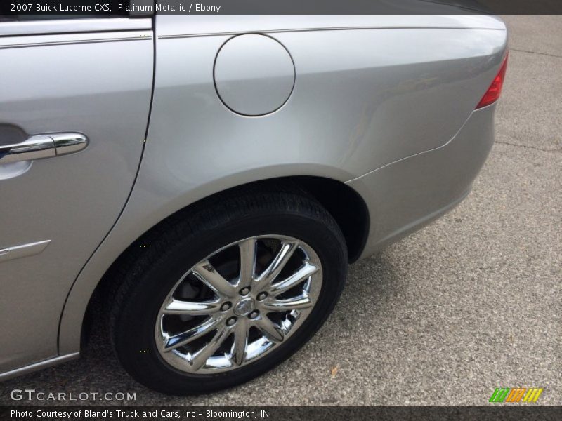 Platinum Metallic / Ebony 2007 Buick Lucerne CXS