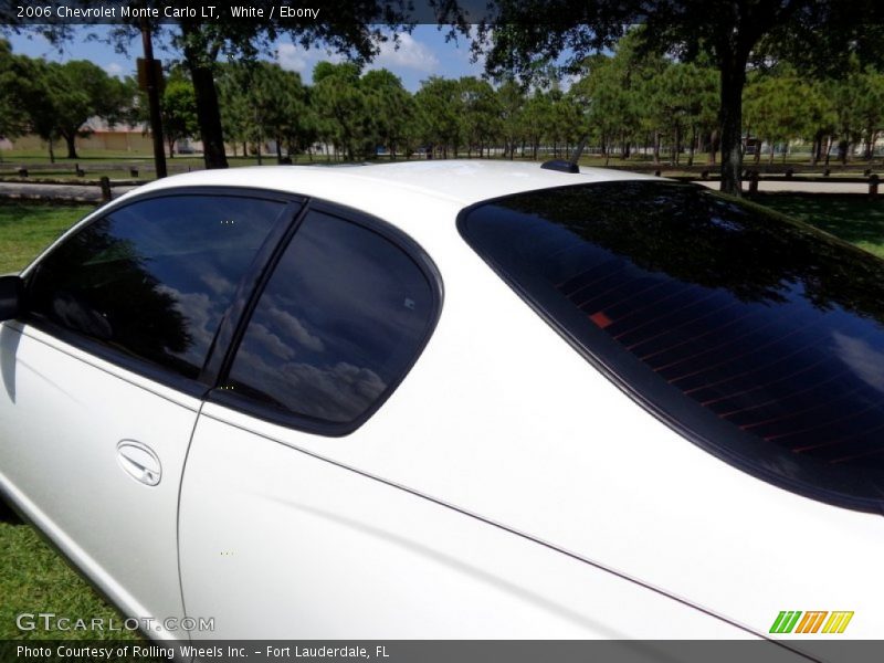White / Ebony 2006 Chevrolet Monte Carlo LT